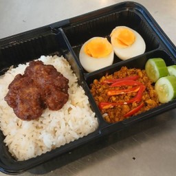 Boxset4 ข้าวหมูก้อนโบราณ+คั่วกลิ้ง