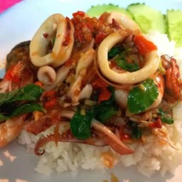 ข้าวราดพริกเผา