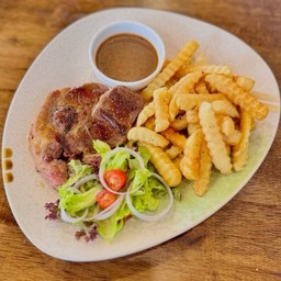 สเต็กสันคอหมู