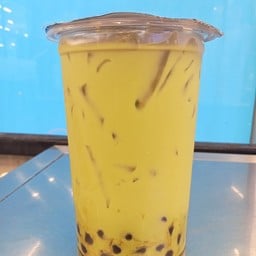 เหม่ยลี่ชา โลตัส ชานมไข่มุกข้างหม่าล่า