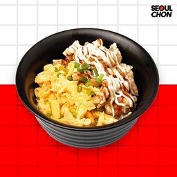 ข้าวไก่ทอดเทอริยากิมาโย