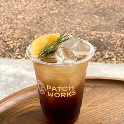 black tea apple soda