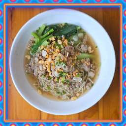 บะหมี่น้ำหมูบะช่อทรงเครื่อง