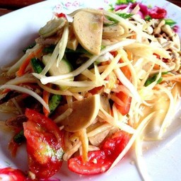 ตำหมูยอ