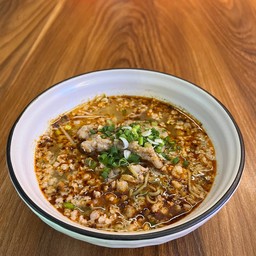 ต้มยำโบราณ หมูสับหมูเด้ง