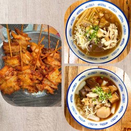 หมูทอดเสียบไม้ & ก๋วยจั๊บ กะเพาะปลาแท้ สาขาบ้านเลือก 1