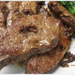 ตับเนื้อย่าง