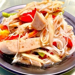 ตำซั่วหมูยอปลาร้า