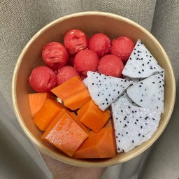 รวม แตงโม แก้วมังกร มะละกอ