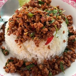 ข้าวกะเพราหมูสับ
