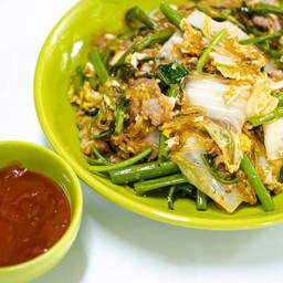 สุกี้แห้งหมู