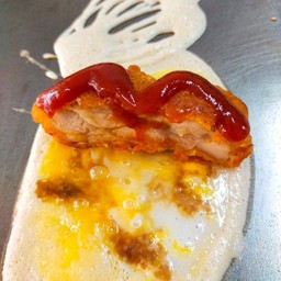 ไก่สไปซี่+ไข่นก