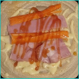 แฮม+ปูอัด+ชีส