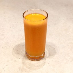 Orange, Carrot & Ginger Juice.
