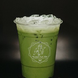 ชาเขียวนม เย็น