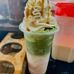มัจฉะชาเขียววิปครีมธรรมดา