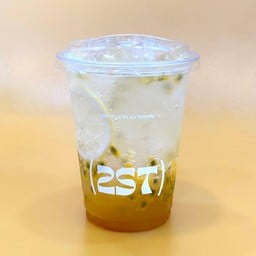 Passion-fruit Yuzu Soda
