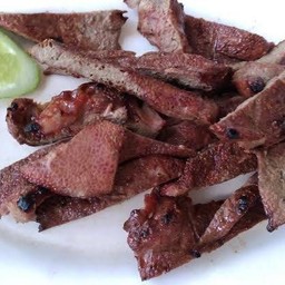 ตับหมูย่าง