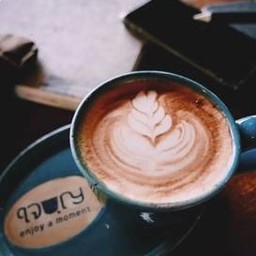 ลาเต้ ร้อน