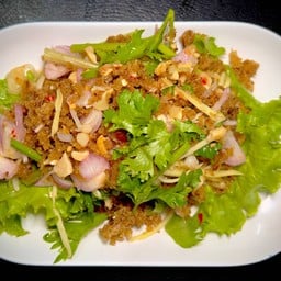 ยำปลาดุกฟู