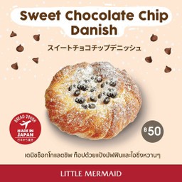 Sweet Chocolate Chip  Danish