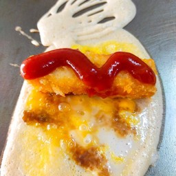 ปลาสอดไส้ชีส+ไข่นก