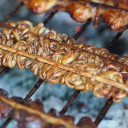 ไส้ไก่ย่าง