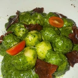 Fresh Gnocchi - Pesto Bacon