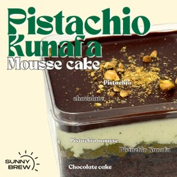 Kunafa Pistachio Cake