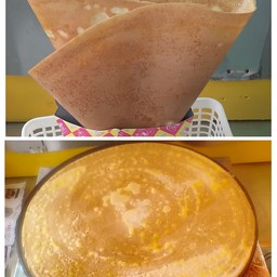 แป้งเครปทาเนย กรอบๆ