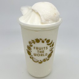 มะพร้าวนมสดปั่น