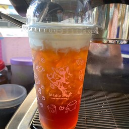 ชาดำครีมชีส