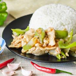 ผัดพริกอ่อน