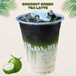 ชาเขียวลาเต้มะพร้าว