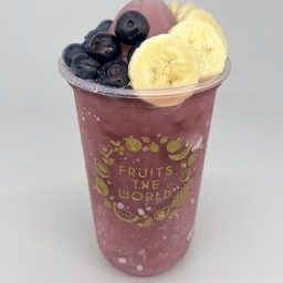 บลูเบอร์รี่ + กล้วยหอม สมูทตี้