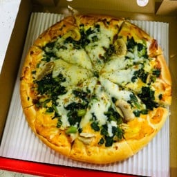 พิซซ่าผักโขมชีส