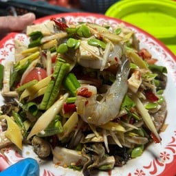 ตำป่ากุ้งสด