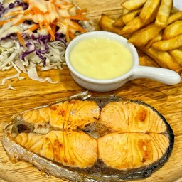 สเต็กปลาแซลมอน