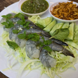 กุ้งแช่น้ำปลา