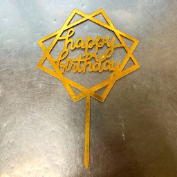 ป้ายวันเกิด (M) ตกแต่งเค้ก