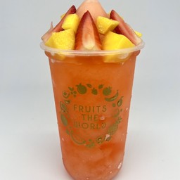 สตรอว์เบอร์รี่ + มะม่วง สมูทตี้