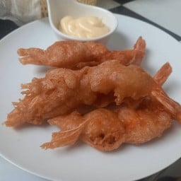 กุ้งชุปแป้งทอด