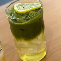 Matcha honey lemon