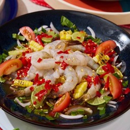 ยำกุ้งสด