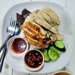 ข้าวมันไก่นายป. ชุมชนสวนส้ม ลำลูกกาคลองสอง