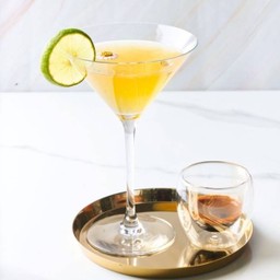 Chrysanthemum (Gek Huay) Passion Espresso Virgin Martini