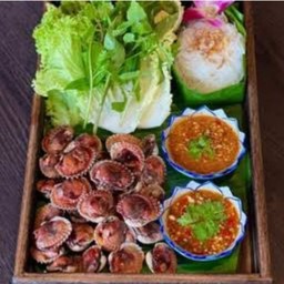 เมี่ยงหอยแครงไซส์ M 35ตัว ไซส์90-95ตัวโล