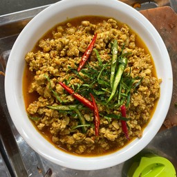 คั่วกลิ้งหมูสับ