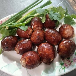 ไส้กรอกอีสานทอด