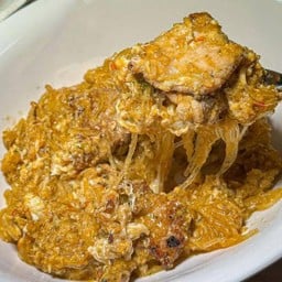 สุกี้แห้งหมูหมักไม่ผัก